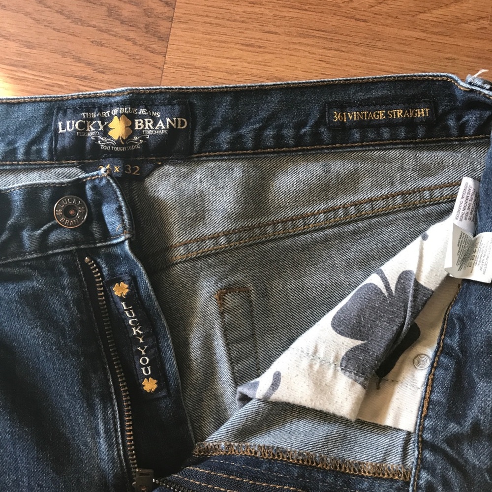 Lucky brand 361 vintage straight jeans